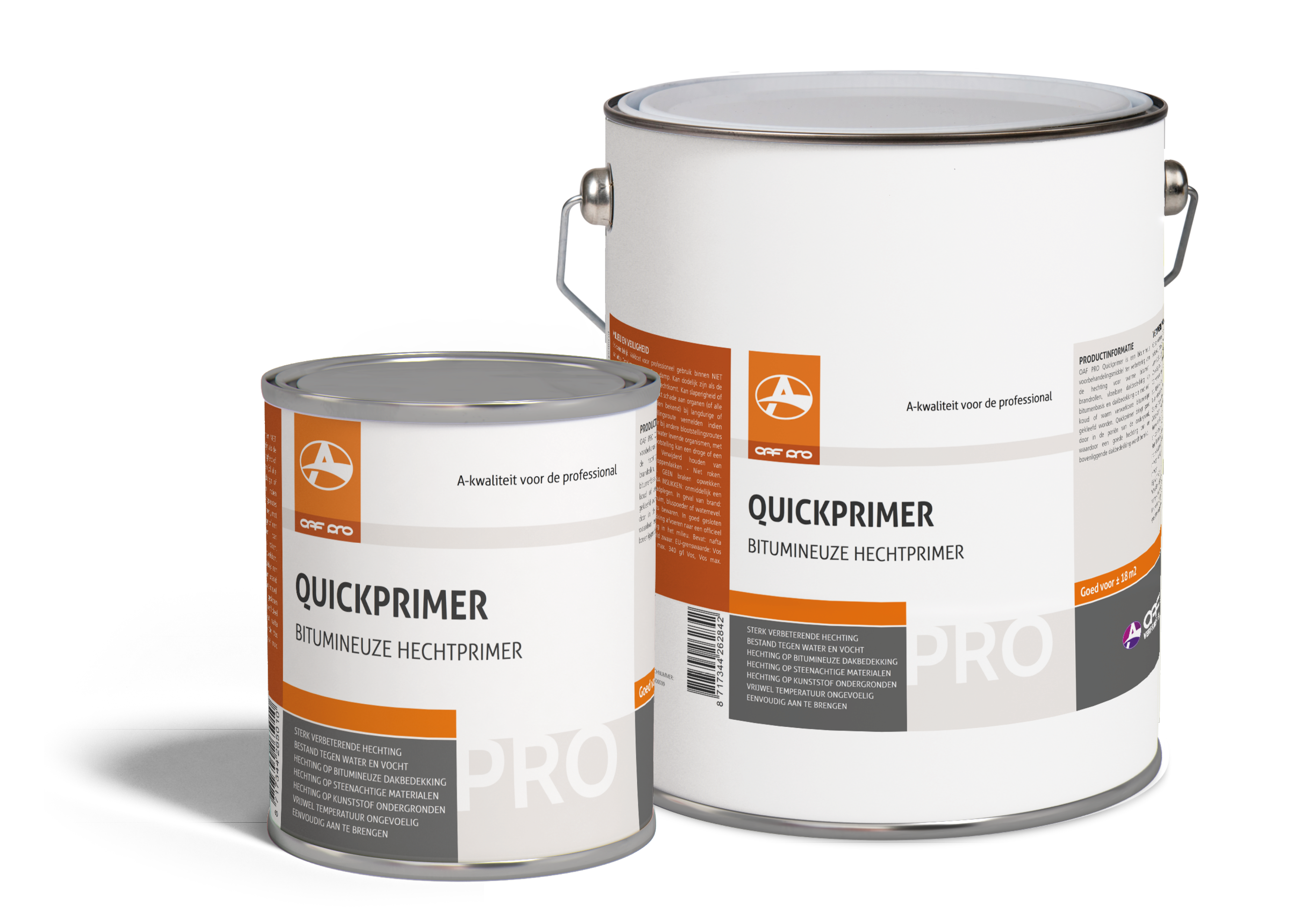 OAF PRO Dak en Goot Quickprimer primer voorstrijk voor Bitumen Dakcoating