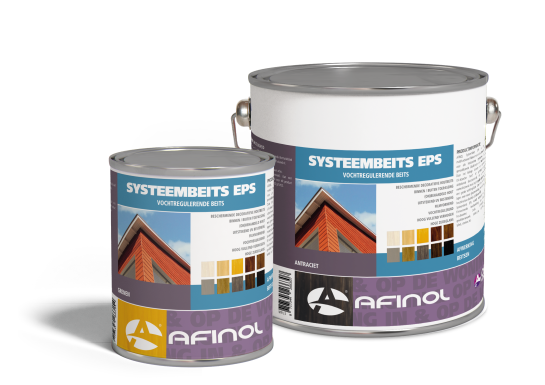 AFINOL Systeembeits Een Pot Systeem voor transparante filmvormende hoogwaardige afwerking van schuttingen, blokhutten en woningen